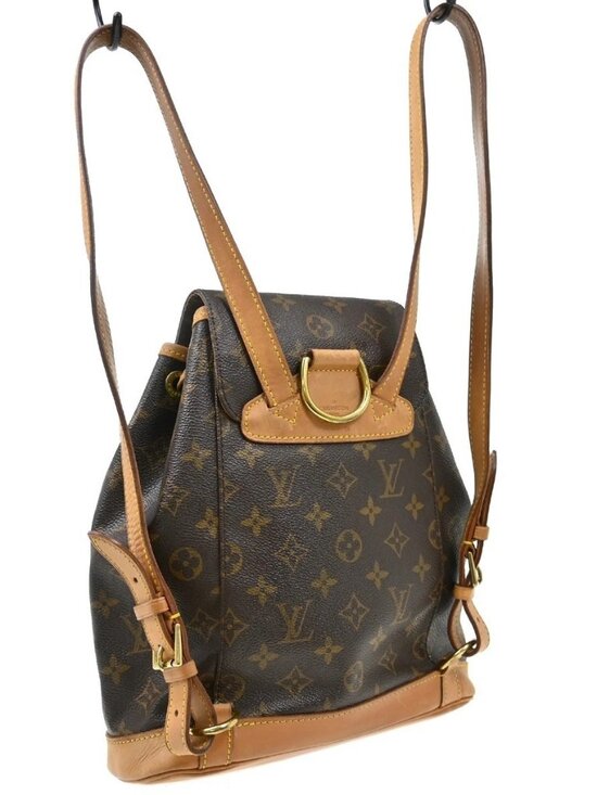 Best05 LOUIS VUITTON MONTSOURIS MM BACKPACK BAG MONOGRAM main image 14